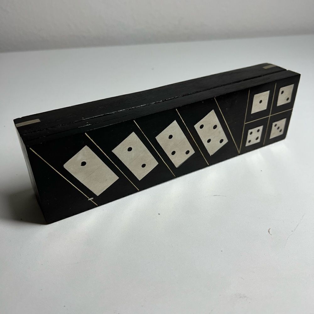 Mango Wood Dominos New in Box